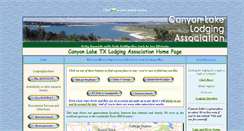 Desktop Screenshot of canyonlakelodging.org